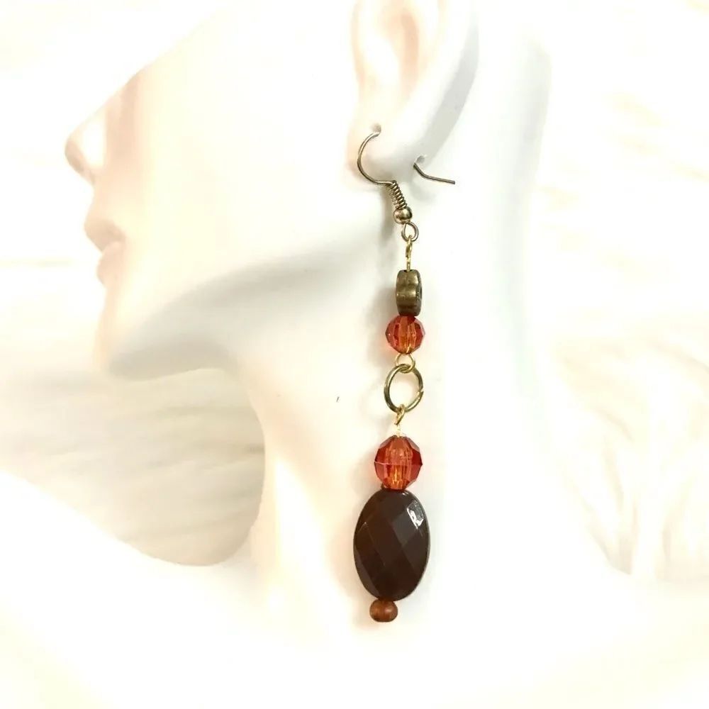Handmade beaded earrings